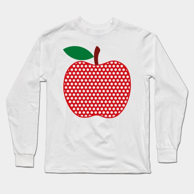 Apple Art Long Sleeve T-Shirt by My Artsam